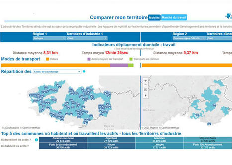 La "Dataviz Territoires d&rsquo;industrie" pour comprendre et analyser les enjeux industriels | Am&eacute;nagement & d&eacute;veloppement &eacute;conomique. Urbanisme, foncier & Habitat | Scoop.it