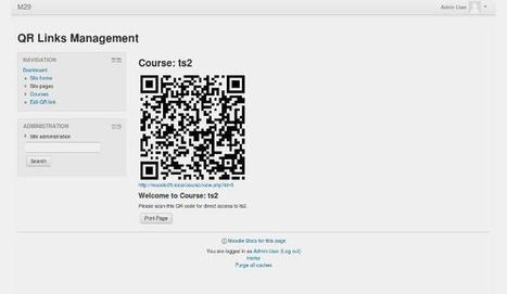 Introduce Your Class To Mobile And Ubiquitious Moodle With QR Links | mOOdle_ation[s] | Scoop.it