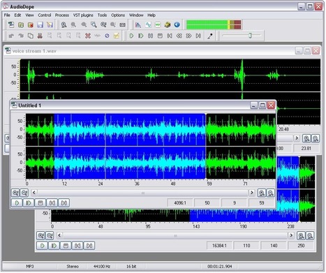 AudioDope: un petit éditeur audio pour windows qui enregistre et édite sans se prendre la tête | DIGITAL LEARNING | Scoop.it