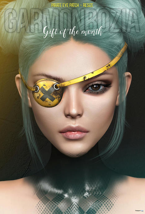 Pirate Eye Patch July 2022 Group Gift by Garmonbozia | Teleport Hub - Second Life Freebies | Second Life Freebies | Scoop.it