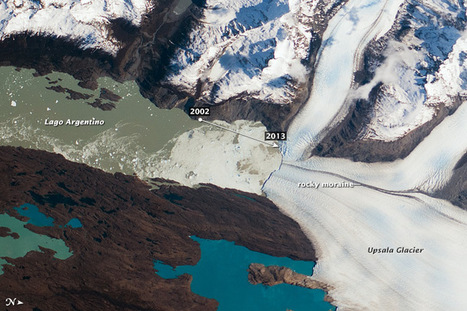 Upsala Glacier Retreat | Télédétection veille IST INRAE & AgroParisTech | Scoop.it