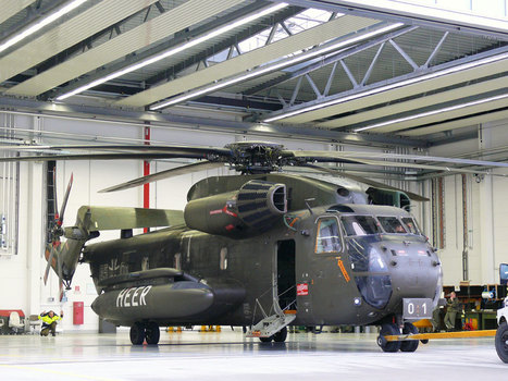 All change for Germany’s military helicopter forces - "CH-53 - Luftwaffe taking on medium transport capability" | Schwerer Transporthubschrauber- STH - CH-53K | Scoop.it