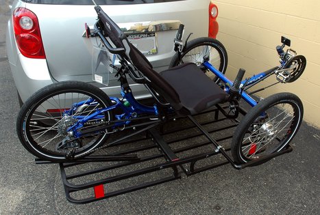 bike rack for recumbent trike