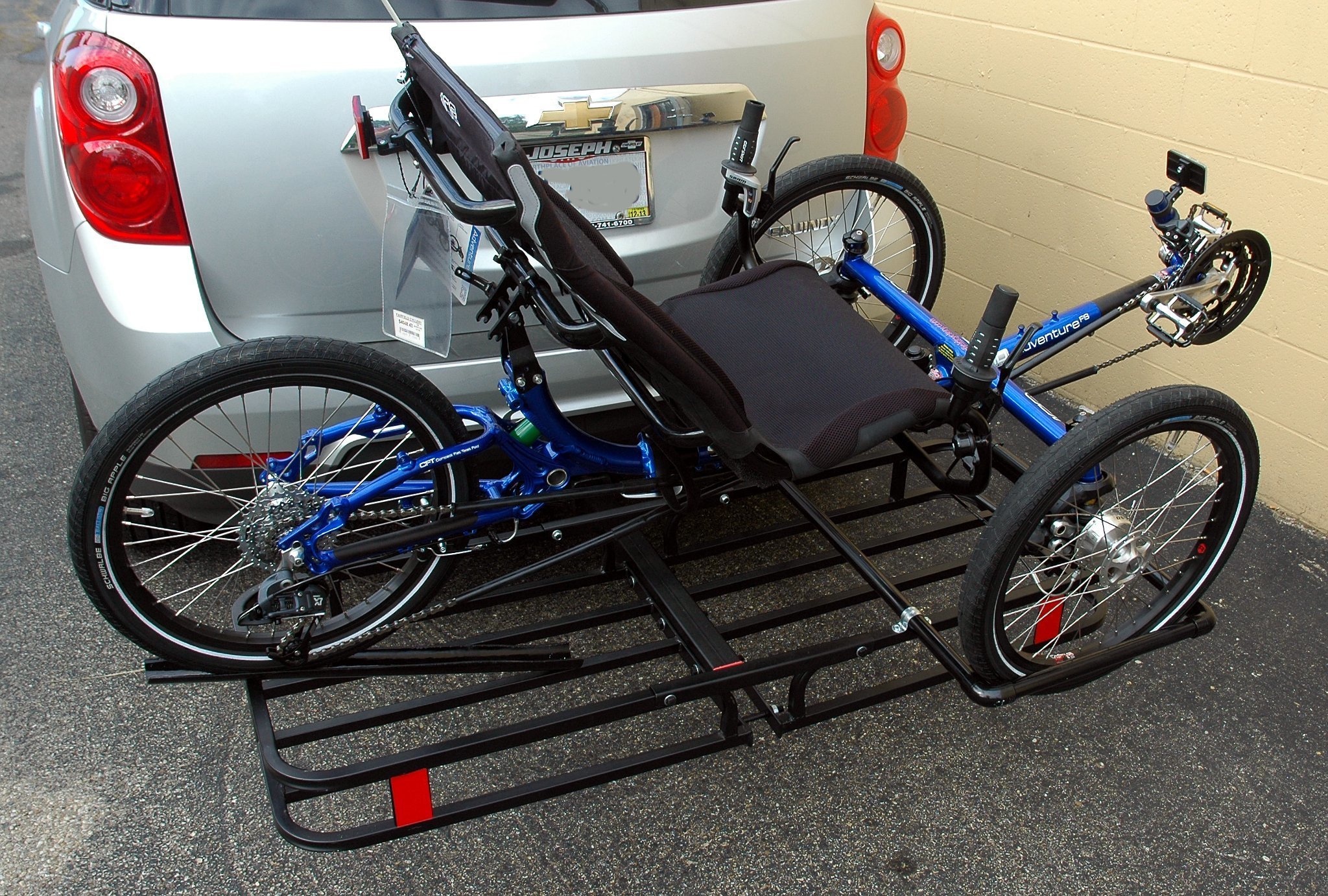 transporting recumbent trikes