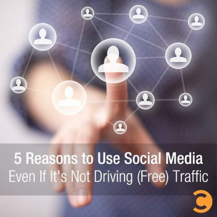 5 Reasons to Use Social Media Even If It's Not Driving (Free) Traffic | A Marketing Mix | Scoop.it