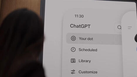 Oubliez l&rsquo;ancien ChatGPT, OpenAI lance &ldquo;Dot&rdquo; : une nouvelle IA qui travaille 24/7 et presque comme une vraie personne | Intelligence artificielle | Scoop.it