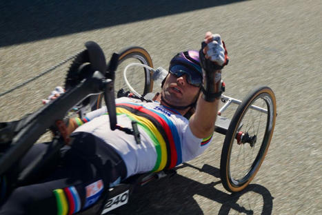 Para-cyclisme : Florian Jouanny champion d'Europe sur route en handbike à Rotterdam | made in isere - 7 en 38 | Scoop.it