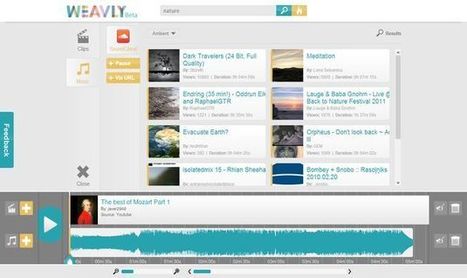 Weavly, crea mix a partir de vídeos musicales de YouTube y tracks de SoundCloud.- | Software+App+Web.- | Scoop.it