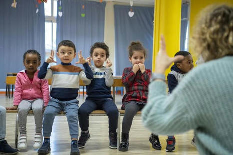 L'école maternelle Victor-Hugo, à Clermont-Ferrand, s'initie à la langue des signes | Labo Cités - L'actualité de la politique de la ville en Auvergne-Rhône-Alpes | Scoop.it