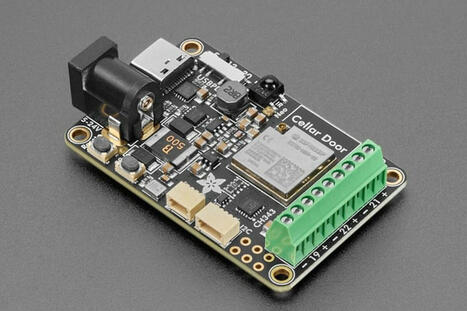 Adafruit Sparkle Motion - An ESP32-based addressable LED controller with four outputs, 100W USB-C power, and WLED/xLights support - CNX Software | Embedded Systems News | Scoop.it