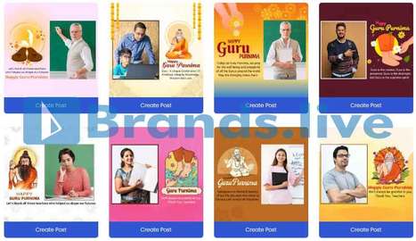 Effortlessly Create Guru Purnima Template Images & Posters with Brands.live | Brands.live | Scoop.it