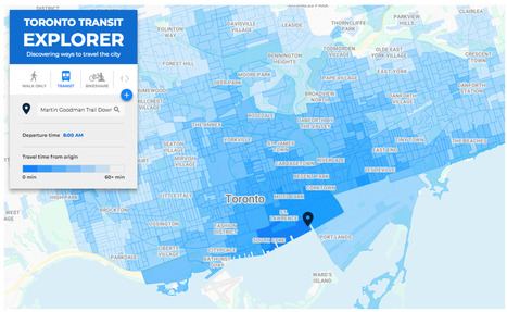 Toronto by public transportation — from Point A to anywhere - Description of the Toronto Transit Explorer, a new kind of transit planning solution by Google | WHY IT MATTERS: Digital Transformation | Scoop.it