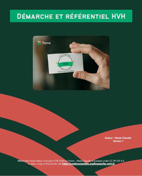 Démarche et référentiel HVH - Trame | Pour innover en agriculture | Scoop.it
