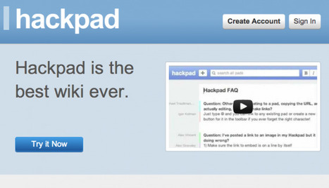 Hackpad in Education | Mundo WIKI | Scoop.it