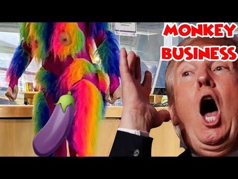 Rainbow Monkey With a Dild0 Hanging Off Custom at Child Story Hour | anonymous activist | Scoop.it