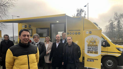 Quimper. Dans le quartier de Kermoysan, ce bus aide à créer et développer son entreprise | L'actualité des quartiers politique de la ville de Bretagne et Pays de la Loire | Scoop.it