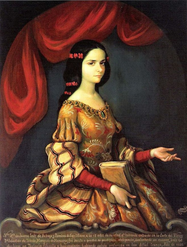 Sor Juana In&eacute;s de la Cruz, self-taught scholar and poet of New Spain - Amazing Women In History | Herstory | Scoop.it