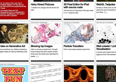 Neuro Productions&nbsp;@NeuroProd by Kris Temmerman - Flash and iOS Development and I&rsquo;m specialized in dynamic visualisations | #Netart #Webart #Internetart | Scoop.it