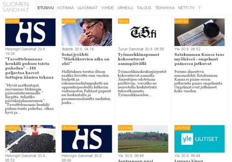 Suomen Sanomat | 1Uutiset - Lukemisen tähden | Scoop.it