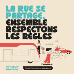 Vers un bon partage de la rue — Métropole du Grand Nancy | veille territoriale | Scoop.it