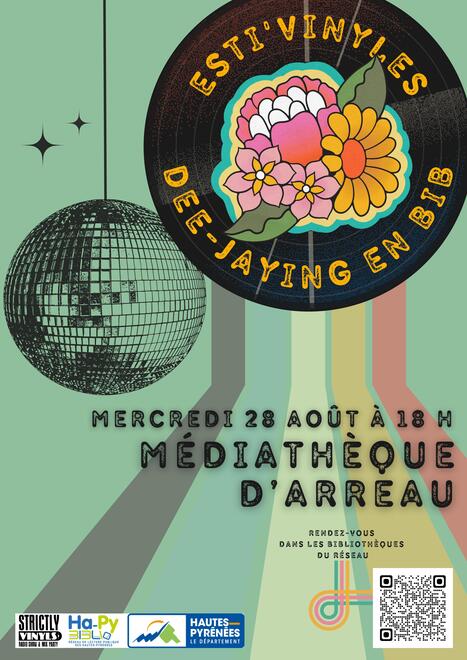 Esti'Vinyles &agrave; la M&eacute;diath&egrave;que d'Arreau le 28 ao&ucirc;t | Vall&eacute;es d'Aure & Louron - Pyr&eacute;n&eacute;es | Scoop.it