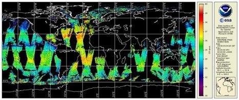Sea Surface Salinity - Near Real Time - MIRAS SMOS | NOAA CoastWatch & OceanWatch | Galapagos | Scoop.it
