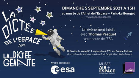 La première Dictée de l’Espace avec La Dictée Géante | Astronomie — Planétarium de Poitiers | Scoop.it