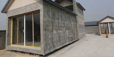 A Chinese Company 3-D Printed 10 Houses In A Day | Univers cellule agile robotis&eacute;e | Scoop.it