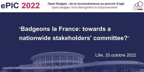 Lancement du Comité national des acteurs des badges numériques | Innovation et transformation pédagogique | Scoop.it