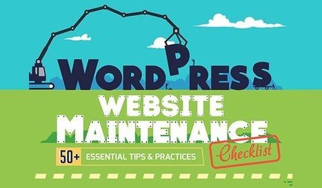 Got a WordPress Website? 50+ Essential WordPress Maintenance Tips [Infographic] - Red Website Design Blog | Web design- promoting your Website | Scoop.it