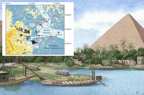 Un antiguo canal conecta las pirámides de Egipto. Fue descubierto desde el espacio y explica cómo se construyeron | Chismes varios | Scoop.it
