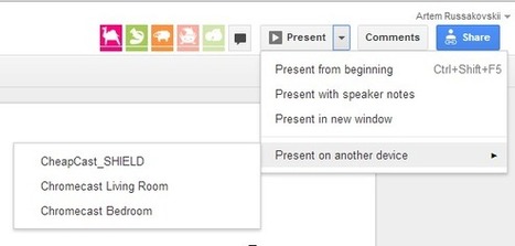 Google Drive ya permite difundir presentaciones a Chromecast desde equipos de escritorio | Google tresnak | Scoop.it