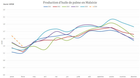 Les stocks d'huile de palme se contractent en Malaisie | ITERG - Veille sectorielle | Scoop.it