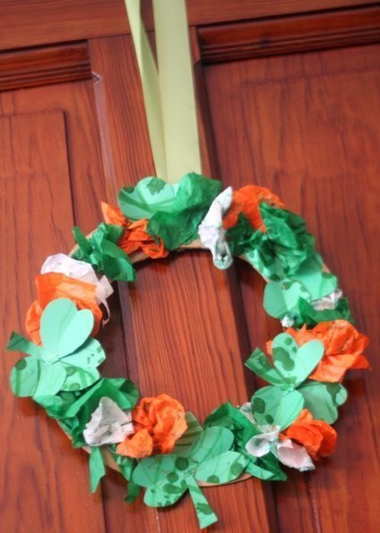 St. Patrick’s Day Craft: Wreath | Hands On As We Grow | Arts & Crafts | Scoop.it