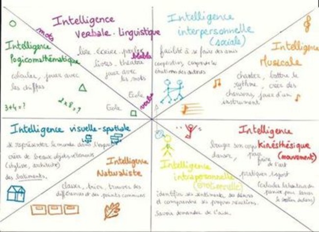 Les 8 Intelligences Multiples | POURQUOI PAS... EN FRANÇAIS ? | Scoop.it