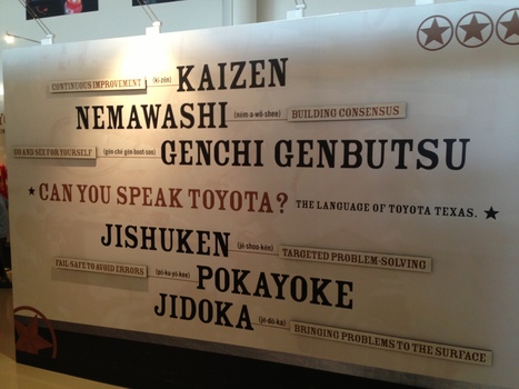 Toyota Tour Thoughts – Yes, They Have Opportunities for Kaizen ... | Kaizen Group | Scoop.it