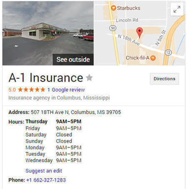 Good2go Insurance Review >> A1 Insurance Columbus Ms Insurance Informatio Good2go Insurance Review >> A1 Insurance Columbus Ms Insurance Informatio