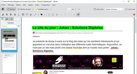 Okular : un logiciel multi-plateformes pour lire les documents et annoter les fichiers PDF | Freewares | Scoop.it