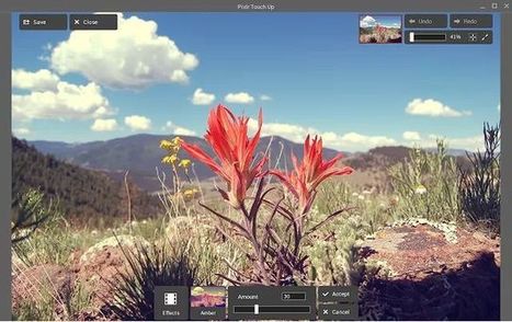 Pixlr Touch Up, editor de fotos para Chrome en ventana independiente | TIC & Educación | Scoop.it