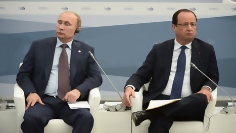 Très vive altercation entre le Président russe et son homologue français sur l'ingérence en Syrie | ACTUALITÉ | Scoop.it