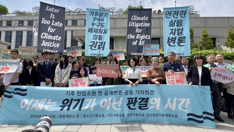 South Koreans sue government over climate change as human rights issue - NPR.org | Agents of Behemoth | Scoop.it
