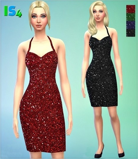 Irida Sims 4: Dress 11_I | Les Sims | Scoop.it