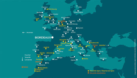 L'aéroport de Bordeaux muscle ses lignes vers l'international pour l'été | Bordeaux-Gironde attractive | Scoop.it