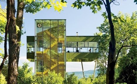 Tower House: Architecture that Camouflages into the Tree Canopy | The Architecture of the City | Scoop.it
