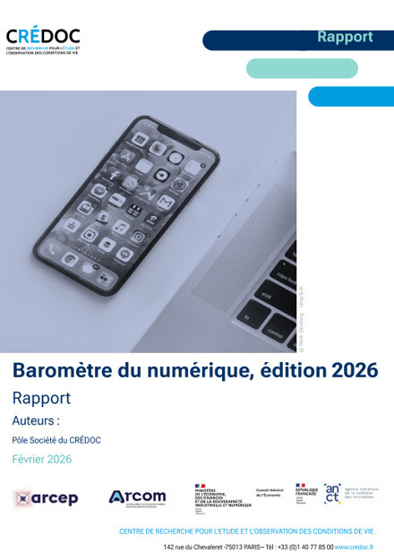 Barom&egrave;tre du num&eacute;rique 2026 - Rapport | Cr&eacute;doc, f&eacute;vrier 2026 | Innovations - Management | Scoop.it