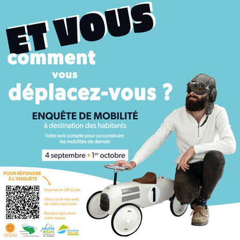Lancement de l’enquête de mobilité sur quatre intercommunalités  | Remiremont vallées | La SELECTION du Web | CAUE des Vosges - www.caue88.com | Scoop.it