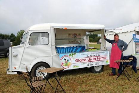 Un Ice truck fermier pour vendre les glaces produites avec le lait du troupeau | Lait de Normandie... et d'ailleurs | Scoop.it