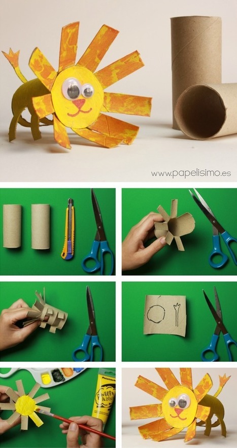 Animales Con Rollos De Papel Higiénico