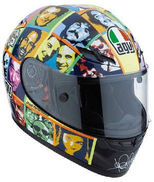 Valentino Rossi Signed Helmet Give Away | proitalia.com | Ductalk: What's Up In The World Of Ducati | Scoop.it