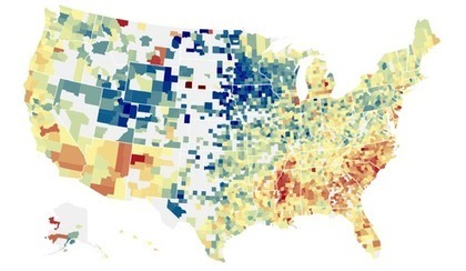 An Atlas of Upward Mobility Shows Paths Out of Poverty | ED262 mylineONLINE:  ClassMatters | Scoop.it